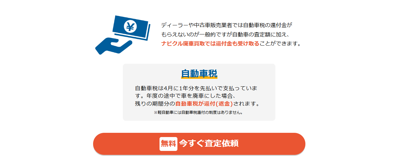 ナビクル廃車買取